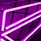 stilisiertes geometrisches Tierkopf-Logo LED-Neonschild für Wohnzimmer Gamingzimmer