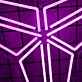 stilisiertes geometrisches Tierkopf-Logo LED-Neonschild für Wohnzimmer Gamingzimmer