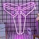 stilisiertes geometrisches Tierkopf-Logo LED-Neonschild für Wohnzimmer Gamingzimmer