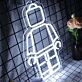 Spielfigur aus Bausteinen LED-Neonschild für Kinderzimmer Spielzimmer