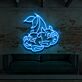 Kirsche mit Comicgesichtern LED-Neonschild Wohnzimmer Bar