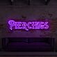 Piercings LED-Neonschild für Tattoo Studio