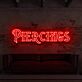 Piercings LED-Neonschild für Tattoo Studio