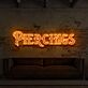 Piercings LED-Neonschild für Tattoo Studio