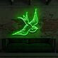 fliegende Schwalbe LED-Neonschild Wohnzimmer Loft