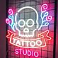 TATTOO STUDIO LED-Neonschild für Tattoo Studio