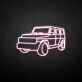 Geländewagen LED-Neonschild Garage Wohnzimmer
