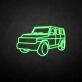 Geländewagen LED-Neonschild Garage Wohnzimmer