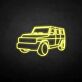 Geländewagen LED-Neonschild Garage Wohnzimmer