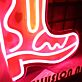 Cowboystiefel mit Herzmuster LED-Neonschild Bar Wohnzimmer