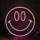 Smiley Gesicht LED-Neonschild Wohnzimmer Bar