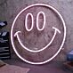 Smiley Gesicht LED-Neonschild Wohnzimmer Bar