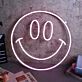 Smiley Gesicht LED-Neonschild Wohnzimmer Bar