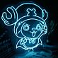 Comic Rentierfigur LED-Neonschild Gaming Zimmer