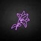 Lilienblüte LED-Neonschild Wohnzimmer Schlafzimmer
