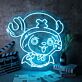 Comic Rentierfigur LED-Neonschild Gaming Zimmer