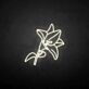 Lilienblüte LED-Neonschild Wohnzimmer Schlafzimmer
