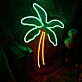 Palme LED-Neonschild Wohnzimmer Bar