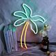 Palme LED-Neonschild Wohnzimmer Bar