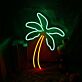 Palme LED-Neonschild Wohnzimmer Bar