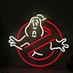 durchgestrichener Geist LED-Neonschild für Bar Gaming