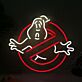 durchgestrichener Geist LED-Neonschild für Bar Gaming