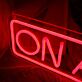 ON AIR LED-Neonschild für Studio Büro