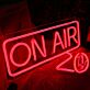 ON AIR LED-Neonschild für Studio Büro
