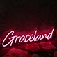 Graceland LED-Neonschild Wohnzimmer Bar