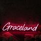 Graceland LED-Neonschild Wohnzimmer Bar
