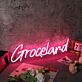 Graceland LED-Neonschild Wohnzimmer Bar