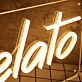 Gelato LED-Neonschild für Eisdiele Café