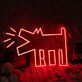 bellender Hund LED-Neonschild für Wohnzimmer oder Bar