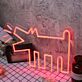 bellender Hund LED-Neonschild für Wohnzimmer oder Bar