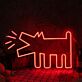 bellender Hund LED-Neonschild für Wohnzimmer oder Bar