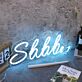 Shhh LED-Neonschild Schlafzimmer Wohnzimmer