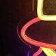 Spielfigur mit Maske LED-Neonschild Gaming Zimmer