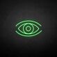Auge Symbol LED-Neonschild Wohnzimmer Studio