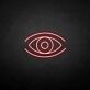 Auge Symbol LED-Neonschild Wohnzimmer Studio