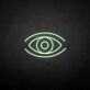 Auge Symbol LED-Neonschild Wohnzimmer Studio