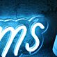 Toiletten Neonschild aus LED Neon – WC Hinweis für Restaurant & Bar