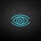 Auge Symbol LED-Neonschild Wohnzimmer Studio