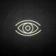 Auge Symbol LED-Neonschild Wohnzimmer Studio