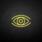 Auge Symbol LED-Neonschild Wohnzimmer Studio