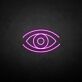 Auge Symbol LED-Neonschild Wohnzimmer Studio