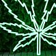 Cannabisblatt LED-Neonschild für Bar Club