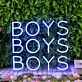 BOYS BOYS BOYS LED-Neonschild für Club oder Bar