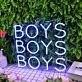BOYS BOYS BOYS LED-Neonschild für Club oder Bar