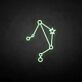 Sternbild mit Sternsymbol LED-Neonschild Wohnzimmer Schlafzimmer