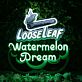 Loose Leaf Watermelon Dream LED-Neonschild für Bar Club